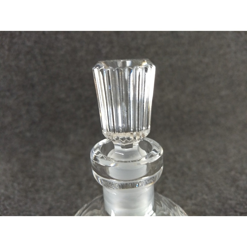 Vintage Waterford Crystal Glandore Perfume Bottle & Stopper Hand Blown Decanter - Picture 3 of 16
